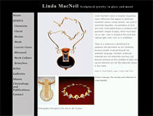 Tablet Screenshot of lindamacneil.com